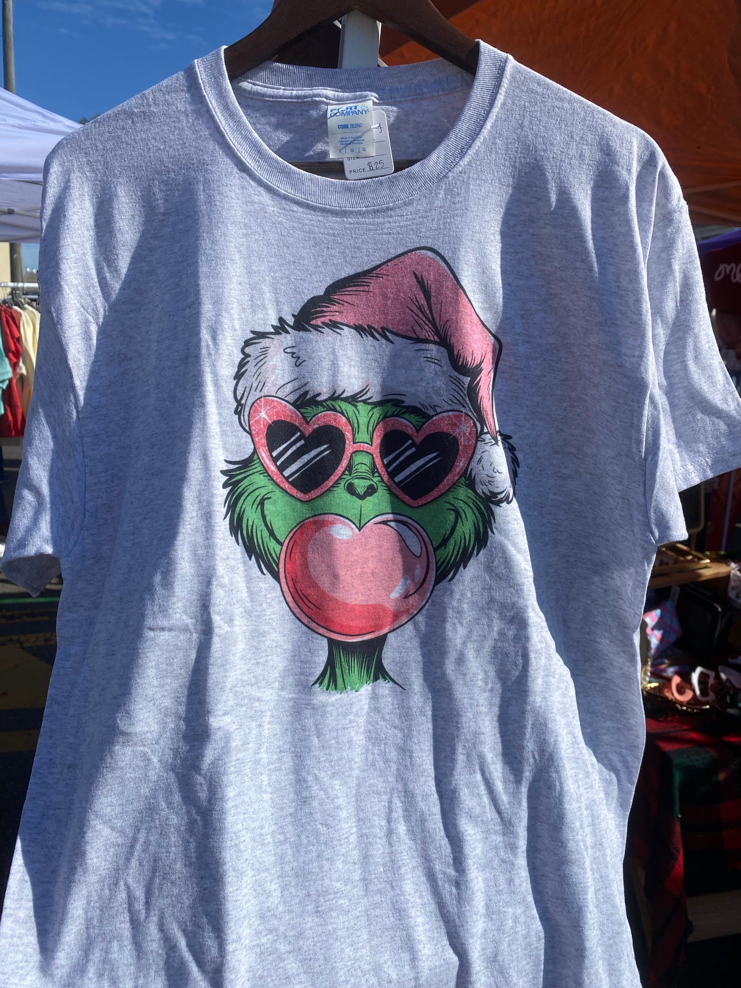 Sassy Bubblegum Grinch Tee