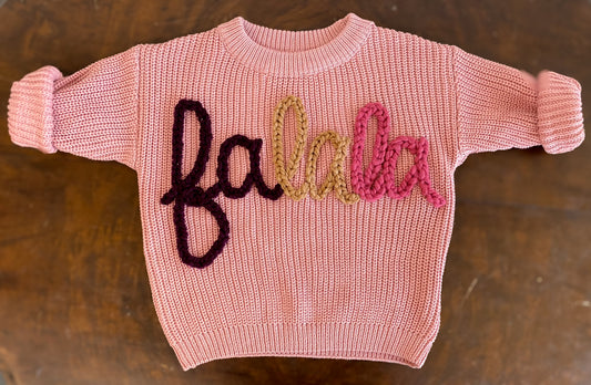 FaLaLa Sweater Mauve