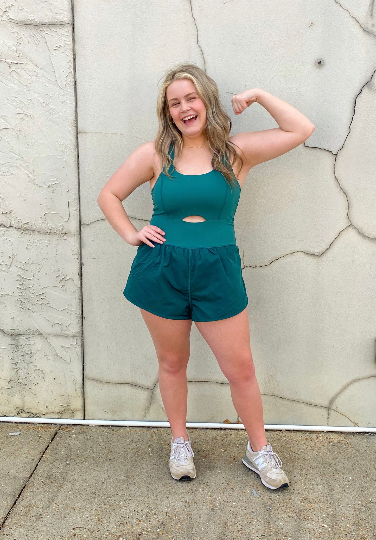 Let It Be Athletic Romper