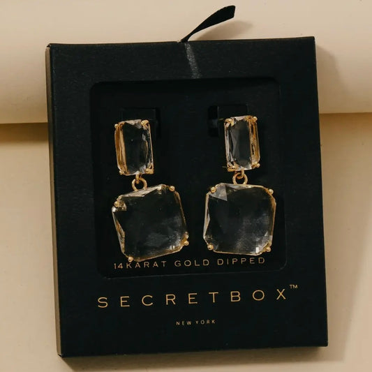 Gem Dangle Earrings