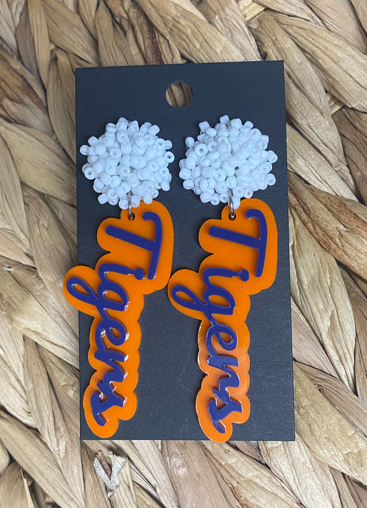 Auburn Tigers Earrings