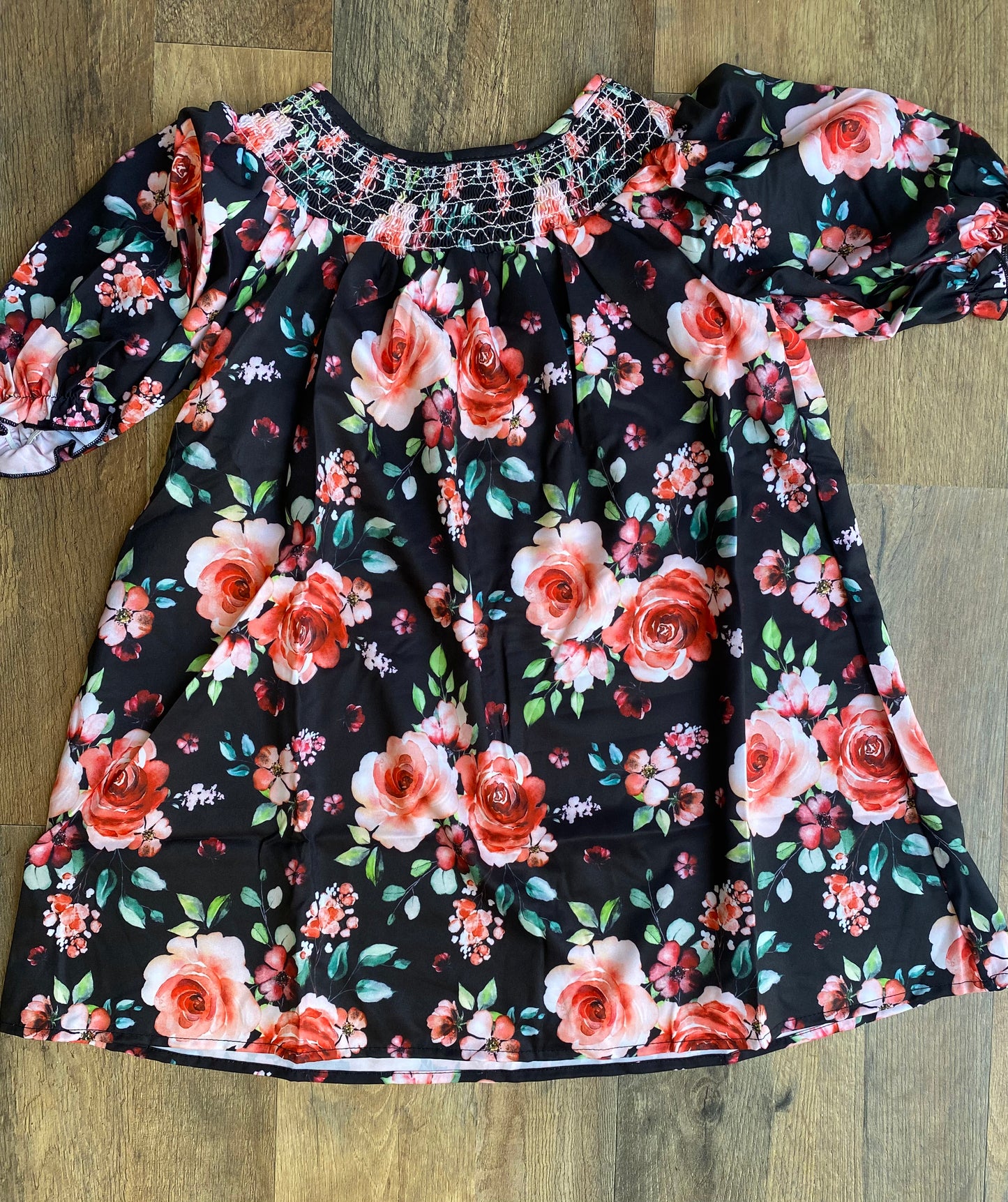 Floral Smocked Dress