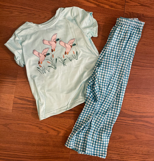 Flying Duck Pants Set