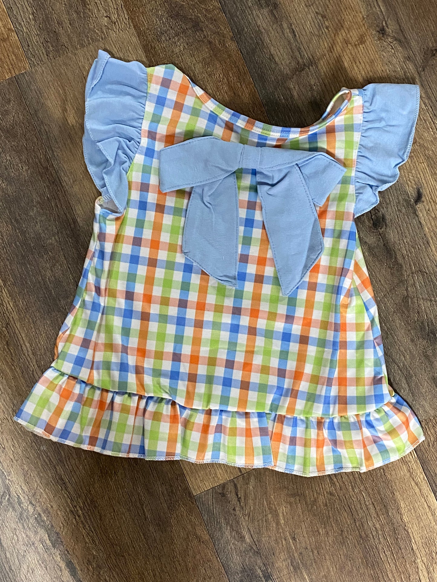 Turtle Ruffle shorts set